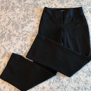 Express Editor Women's Classic Black Flared Leg Pants Trousers Size 0 Reg 31”